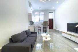 High-Ceiling 2BR Apartment near Shanghai Jiao Tong University (L1/L9/L10/L11)