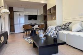 High-Floor Spacious 2BR Apartment near Dong'an Rd Metro (L4/L7)