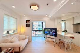 High-Floor 1BR Apartment near Pudong Avenue Metro (L4/L14)