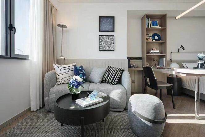 1BR Serviced Apartment near Zhongxing Rd Metro (L3/L4/L8)