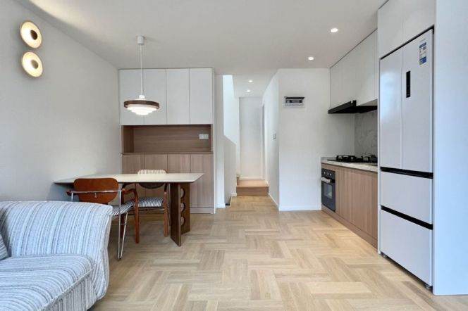 1BR Lane House in Jing'an with Terrace (L7)