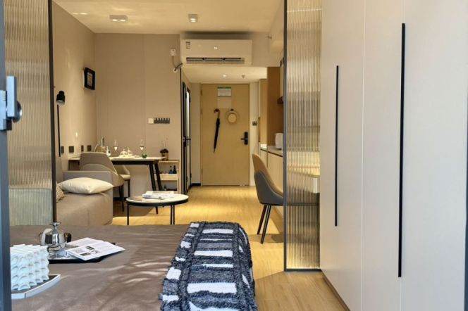 1BR Serviced Apartment near Qi'an Road Metro