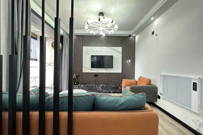 1BR Apartment near Yuanshen Sports Center Metro (L14)