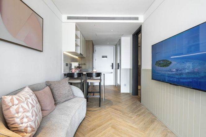 1BR Serviced Apartment near Zhongxing Rd Metro (L3/L4/L8)