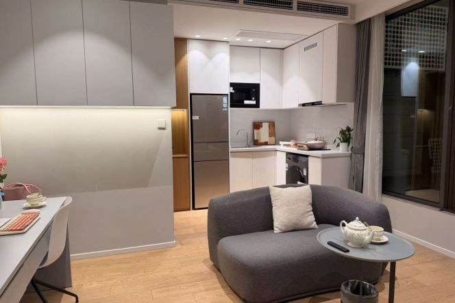 1BR Serviced Apartment near Xinjiangwancheng Metro