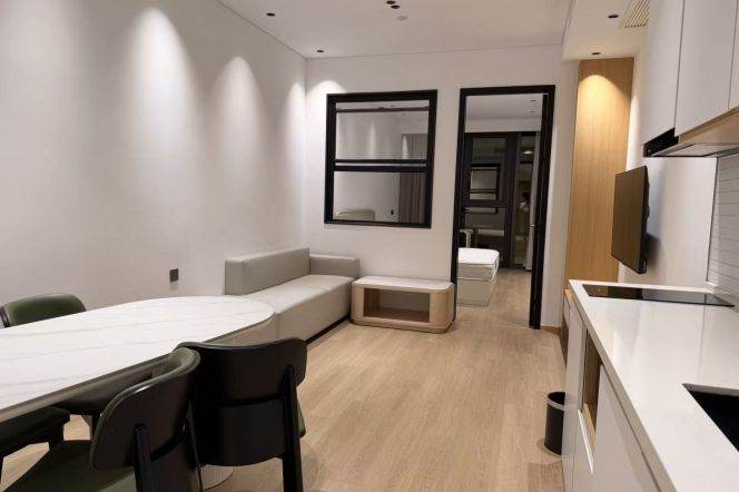 1BR Serviced Apartment near Xinjiangwancheng Metro