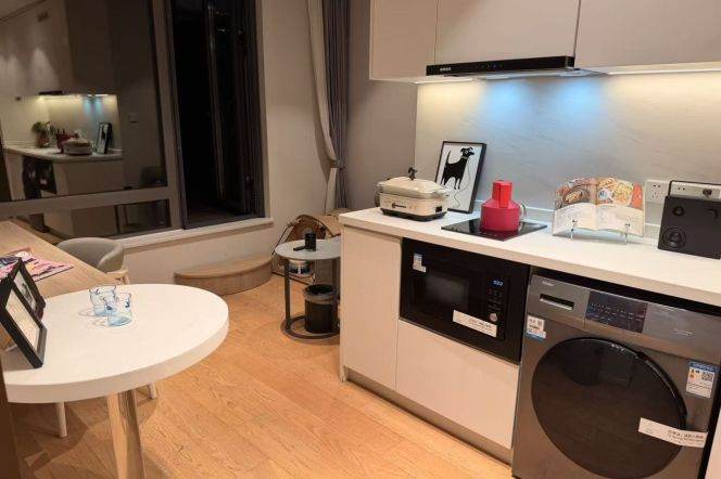 1BR Serviced Apartment near Xinjiangwancheng Metro with Terrace