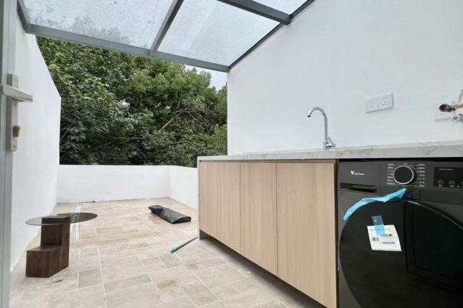 1BR Lane House in Jing'an with Terrace (L2/L7/L14)