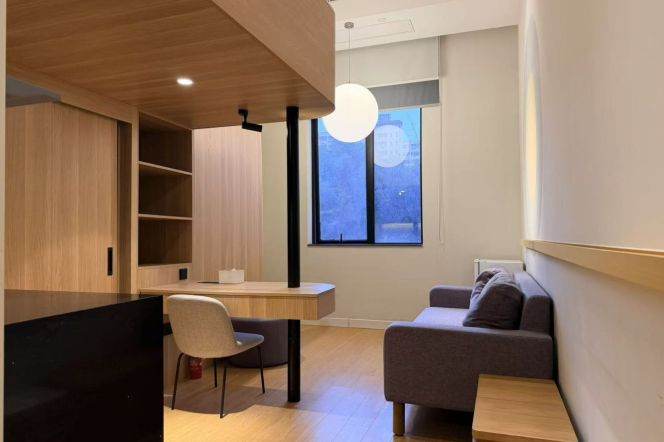 1BR Serviced Apartment near Huangxing Park Metro (L8)