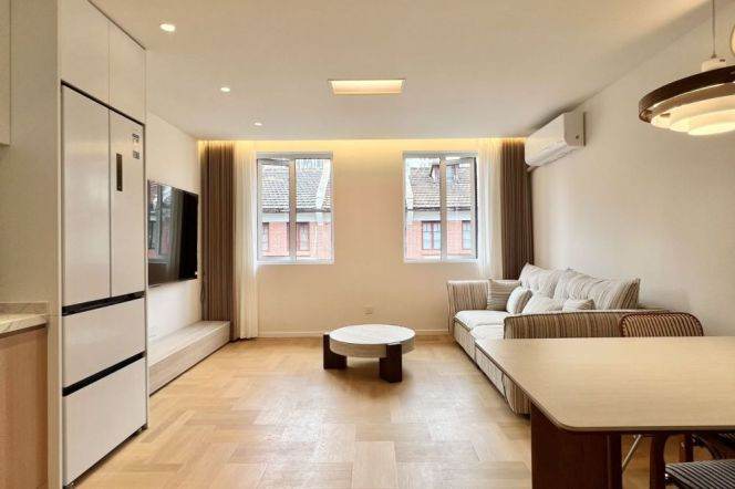 1BR Lane House in Jing'an with Terrace (L7)