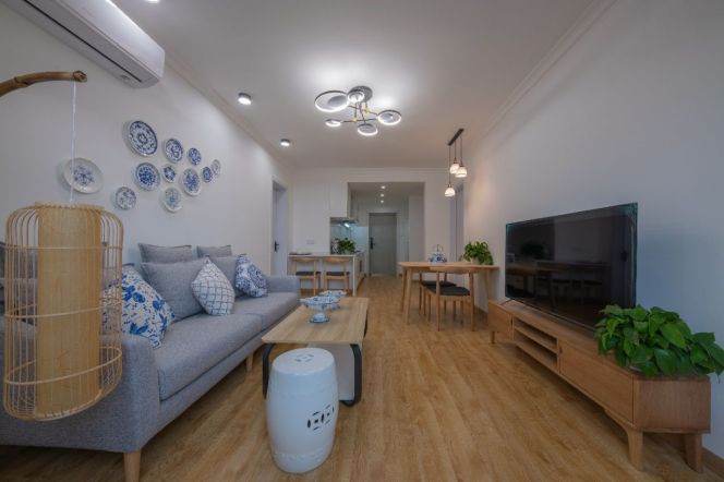 2BR Apartment near Dong'an Rd Metro (L4/L7)