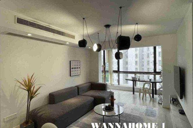2BR Apartment in Jing'an with Floor-to-Ceiling Windows (L13/L14)