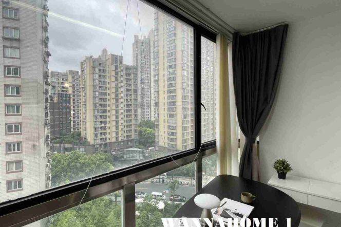 2BR Apartment in Jing'an with Floor-to-Ceiling Windows (L13/L14)