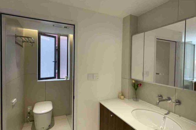 3BR Apartment near Jiangsu Rd Metro with Green View (L2/L11)