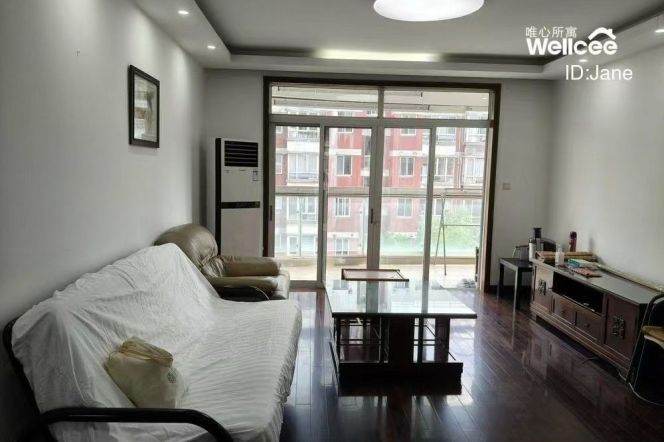 Spacious High-Ceiling 2BR Apartment near Lianhua Rd Metro  (L1)