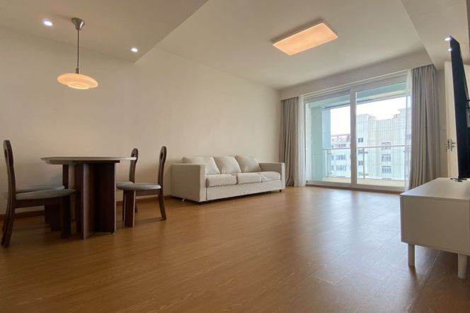 High-Floor Spacious 1BR Apartment near Dapuqiao Metro (L9/L12)