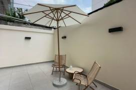 1BR Apartment near Shanghai Indoor Stadium Metro with Terrace (L1/L4)