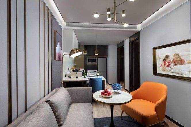 1BR Serviced Apartment near Beiyangjing Rd Metro (L14)