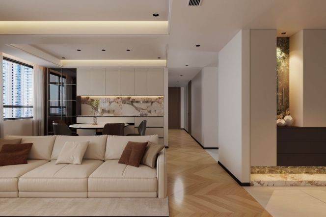 High-Floor 4BR Apartment in Gubei