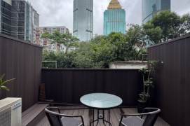 Spacious 1BR Lane House near Nanjing Xi Lu with Terrace (L2/L12/L13)