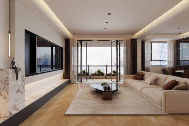 High-Floor 4BR Apartment in Gubei