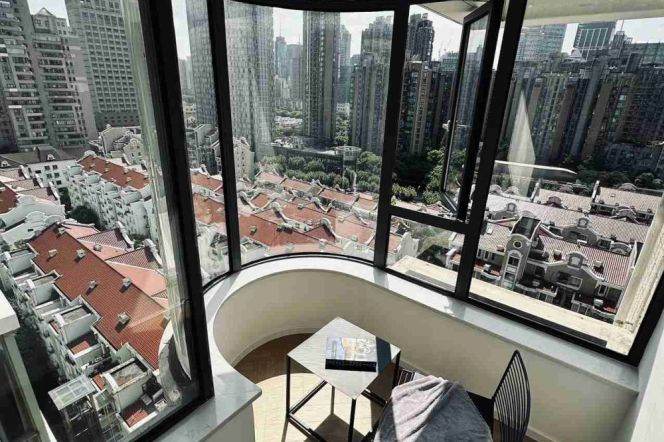 Spacious 2BR Apartment in Jing'an with Outstanding View (L2/L12/L13)