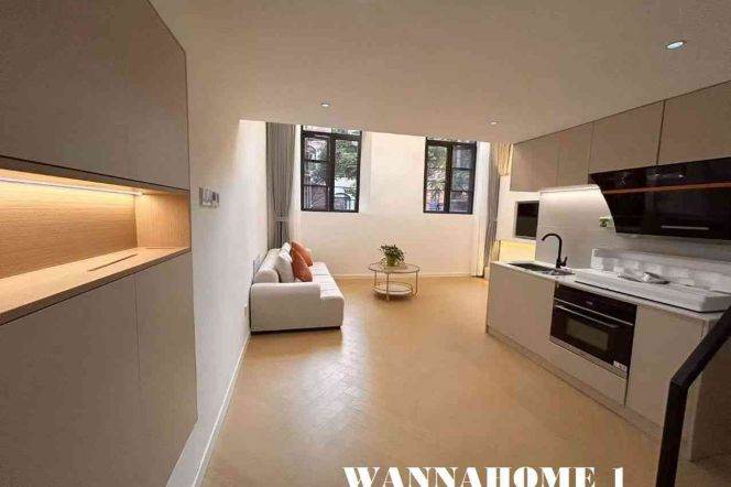 1BR Lane House in Jing'an (L2/L12/L13)
