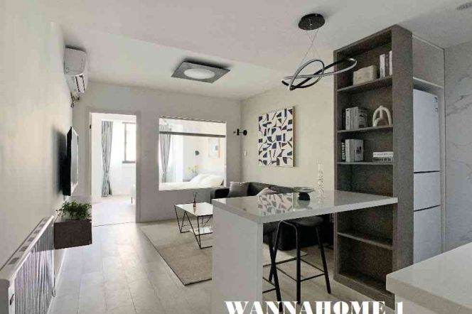 1BR Apartment near Changping Rd Metro (L7)