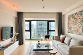 High-Floor Spacious 2BR Apartment near Hanzhong Rd Metro (L1/L3/L4/L12/L13)