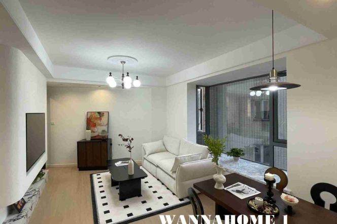 Spacious 1BR Apartment in Jing'an with Outstanding View (L7)