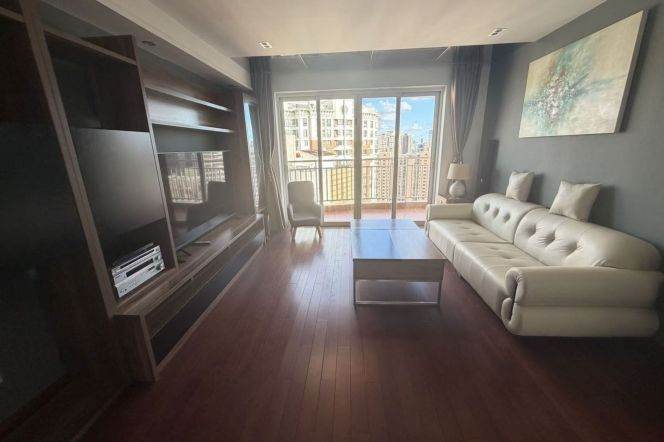 High-Floor Spacious 2BR Apartment in Jing'an with Outstanding View (L7/L14)