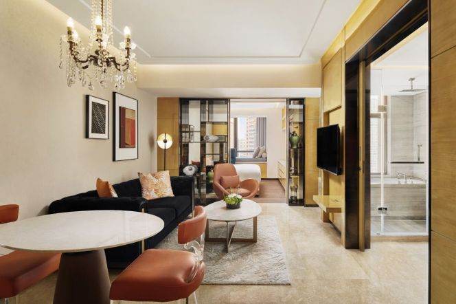 Spacious 1BR Serviced Apartment in Jing'an (L2/L12/L13)