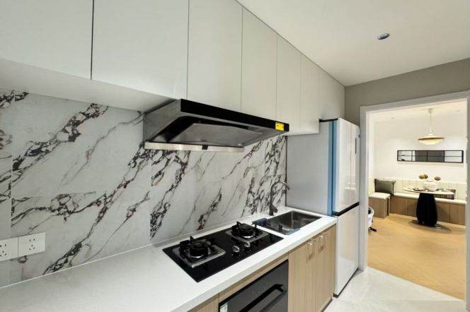 2BR Apartment near Shangcheng Rd Metro (L2/L9)