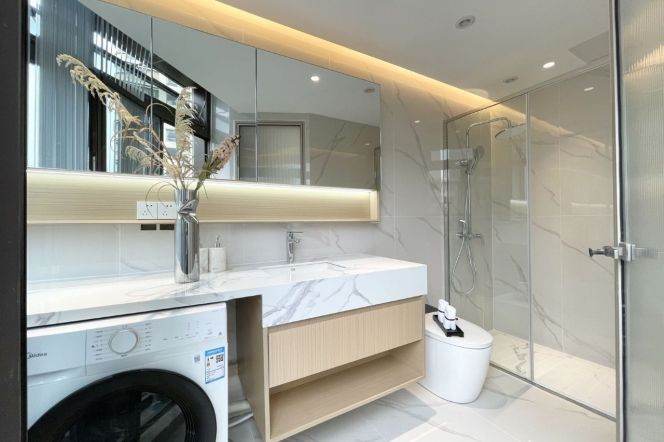 1BR Serviced Apartment near Changshou Rd Metro (L7/L13)