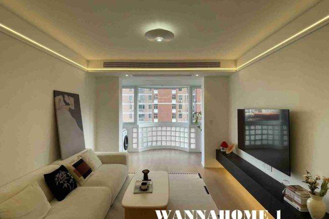 2BR Apartment near Zhongshan Park with Floor-to-Ceiling Windows (L2/L3/L4)