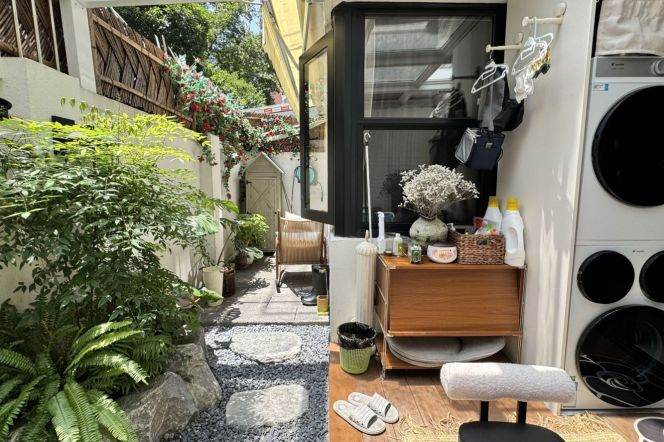 1BR Lane House near Jiashan Rd Metro with Private Garden