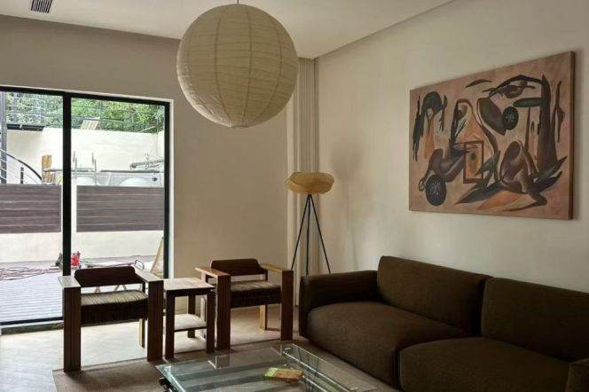 Spacious 1BR Heritage Apartment near Nanjing Xi Lu with Private Garden (L2/L12/L13)