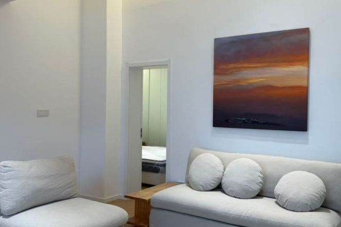 Spacious 1BR Heritage Apartment near Nanjing Xi Lu with Terrace (L2/L12/L13)