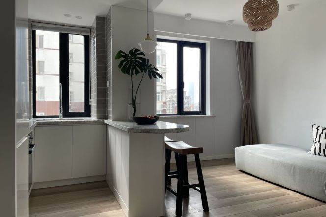 High-Floor 1BR Apartment in Jing'an (L2/L11)