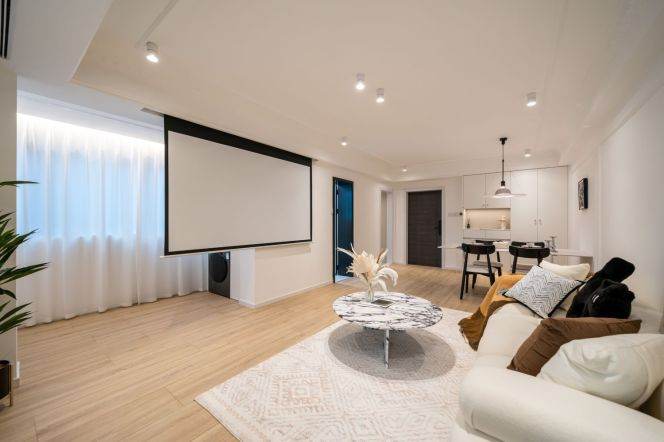 High-Floor 2BR Apartment near Changshou Rd Metro (L7/L13)