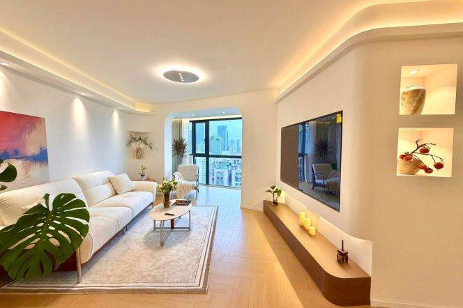 High-Floor 2BR Apartment at Hanlin Mansion