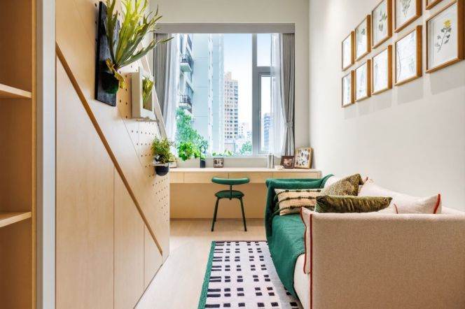 1BR Serviced Apartment near Jiashan Rd Metro