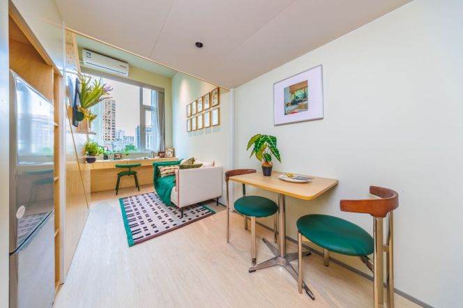 1BR Serviced Apartment near Jiashan Rd Metro