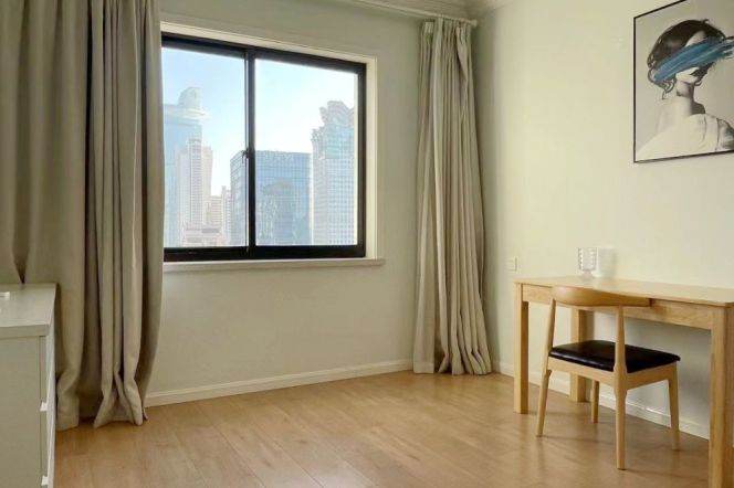 High-Floor 2BR Apartment in Jing'an with Outstanding View (L2/L7/L14)