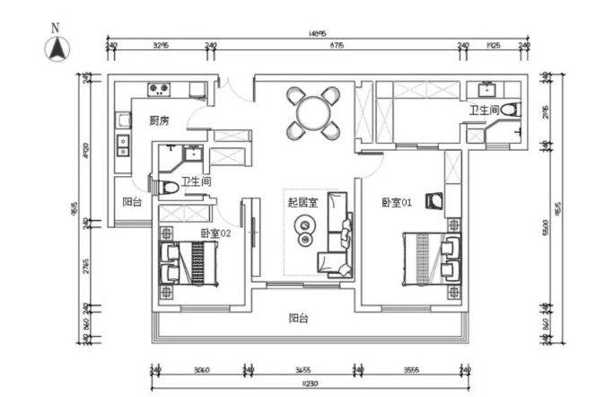 2BR Apartment in Gubei (L10/L15)