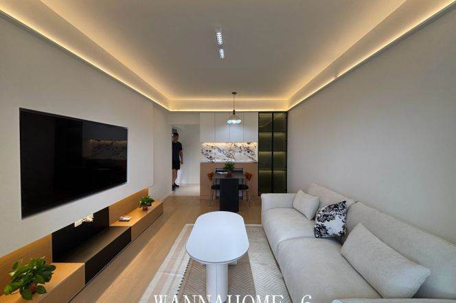 High-Floor 1BR Apartment near Changshou Rd Metro (L7/L13)