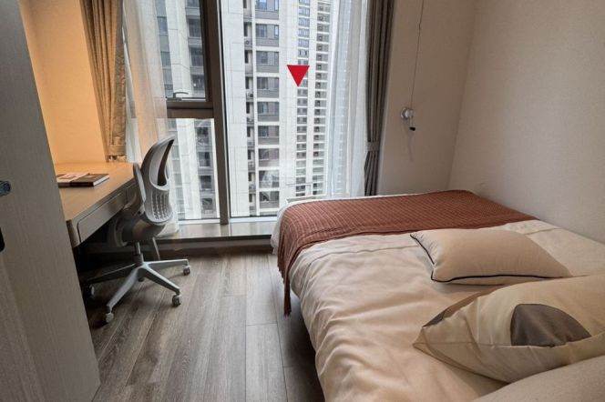 2BR Serviced Apartment near Anting Metro with Terrace (L11)