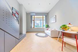 1BR Serviced Apartment near Jiashan Rd Metro