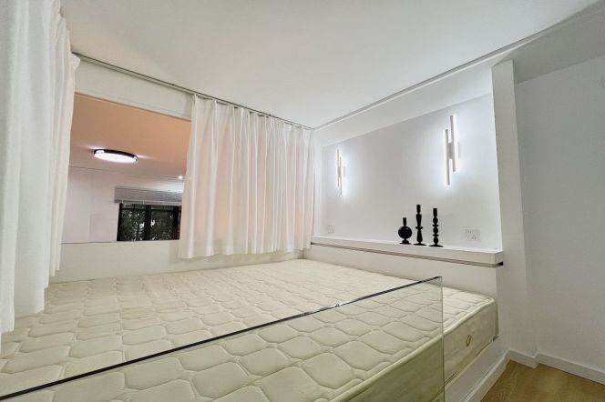 1BR Apartment near Shanghai Library with Green View (L1)