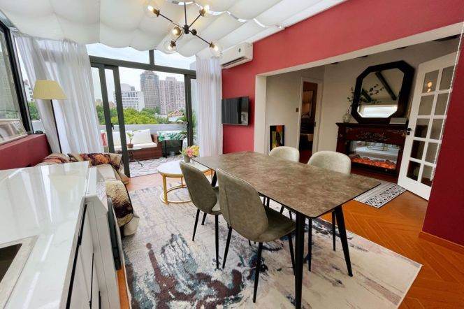 3BR Lane House in Old Xuhui with Terrace (L9/L12)